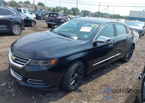 2018 Chevrolet Impala 2Lz из США, поврежденный, VIN 2G1125S31J9173108